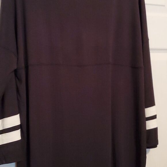 NWT Maurices Women's Black 3/4 Sleeve Tee Size Medium - Picture 6 of 7